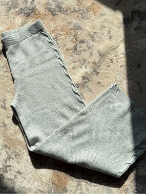 Auden Gray Knit Sweater Pants